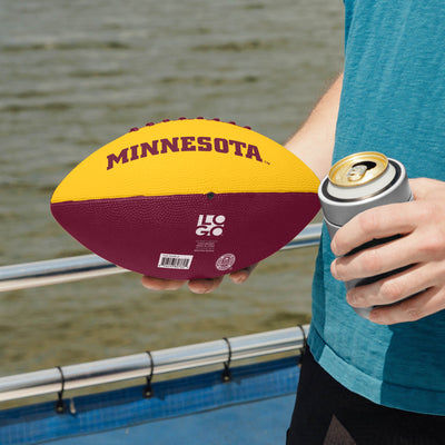 Minnesota Pinwheel Junior Size Rubber Football