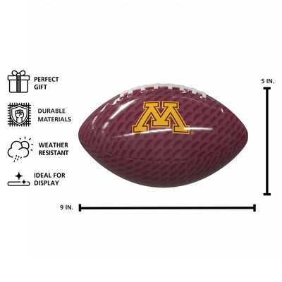 Minnesota Carbon Fiber Mini Size Glossy Football