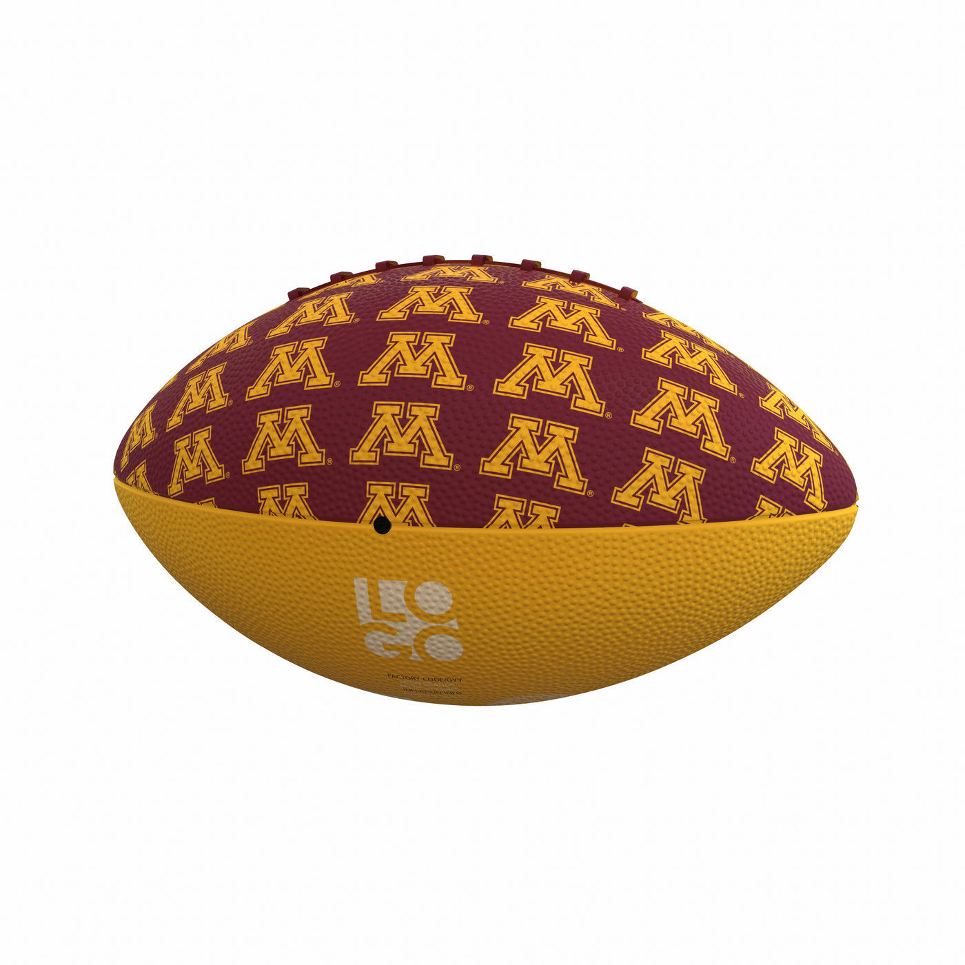 Minnesota Repeating Mini-Size Rubber Football