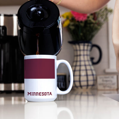 Minnesota Colorblock 15 Oz Sublimated Mug