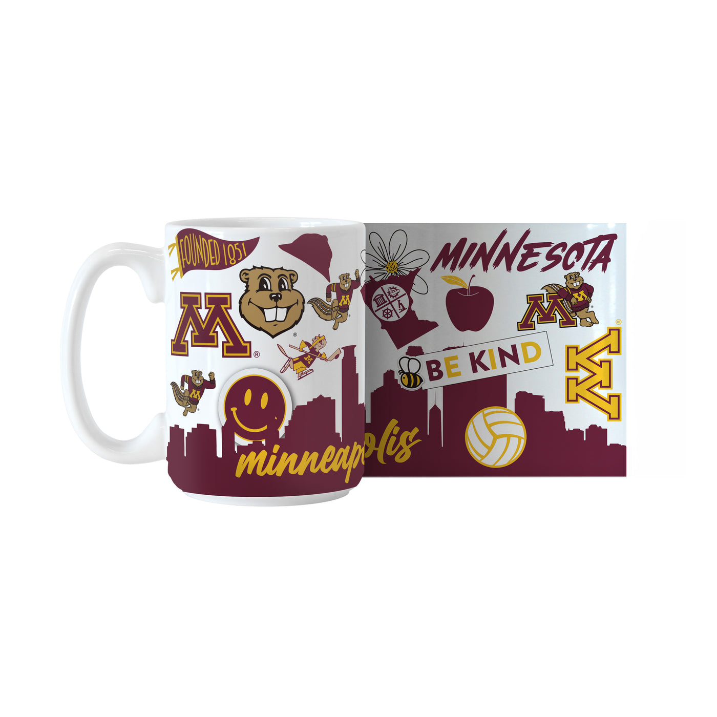 Minnesota 15oz Native Sublimated Mug