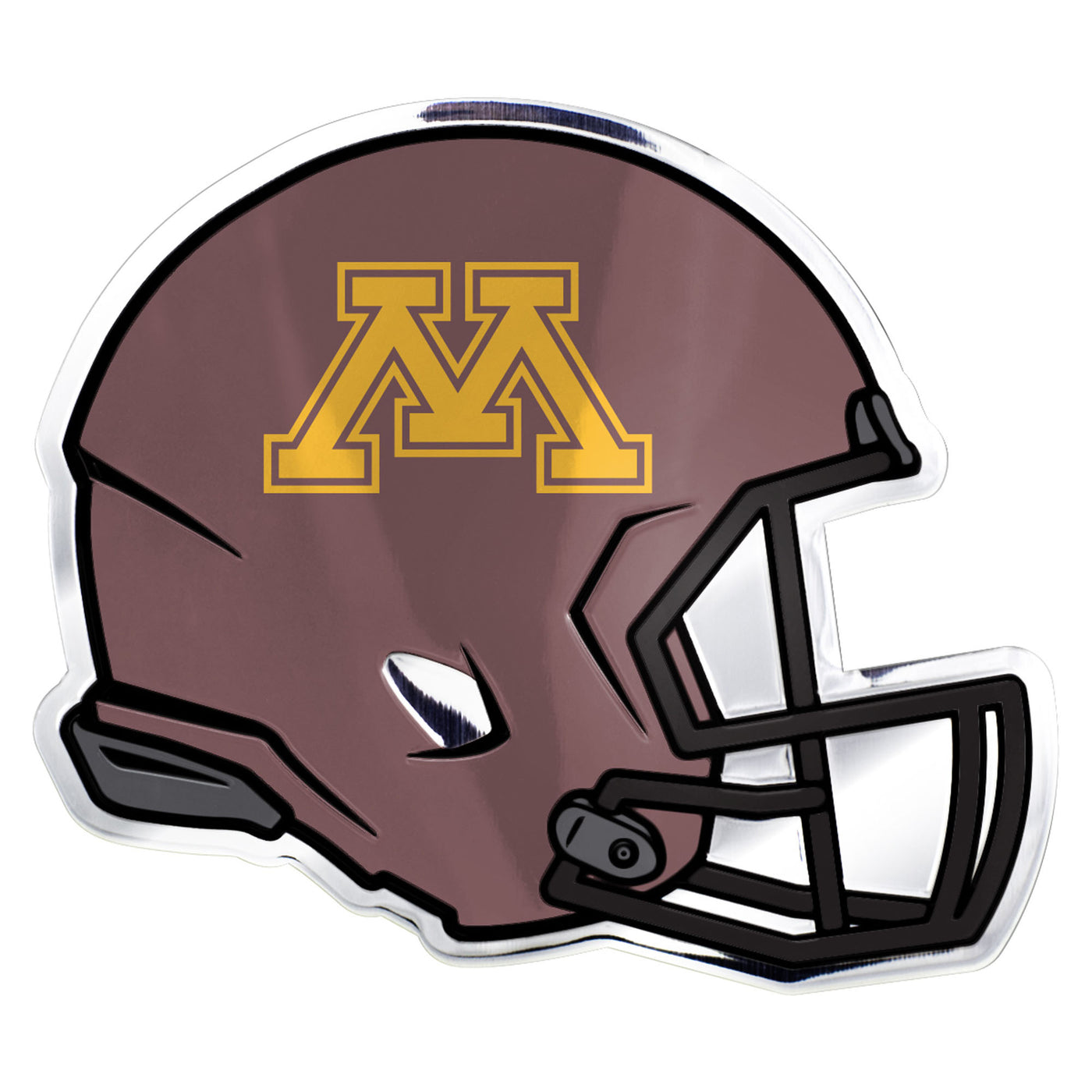 University of Minnesota Embossed Helmet Emblem