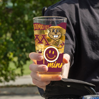 Minnesota 16oz Native Pint Glass