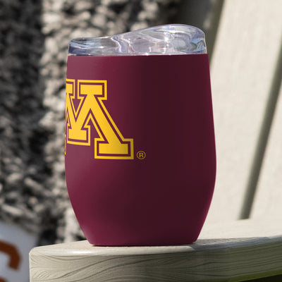 Minnesota 16oz Flipside Powder Coat Curved Beverage