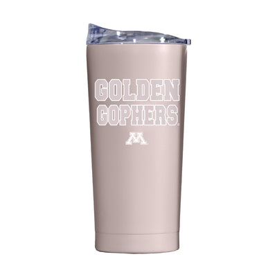 Minnesota 20oz Stencil Powder Coat Tumbler