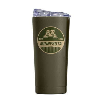 Minnesota 20oz Badge Powder Coat Tumbler