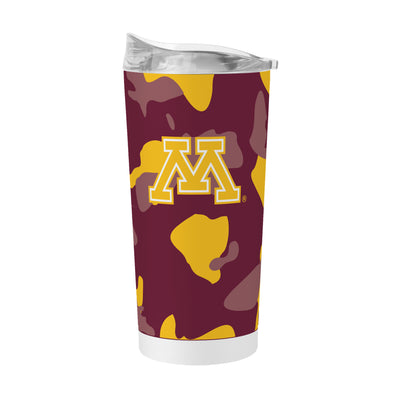 Minnesota 20oz Camo Powder Coat Tumbler