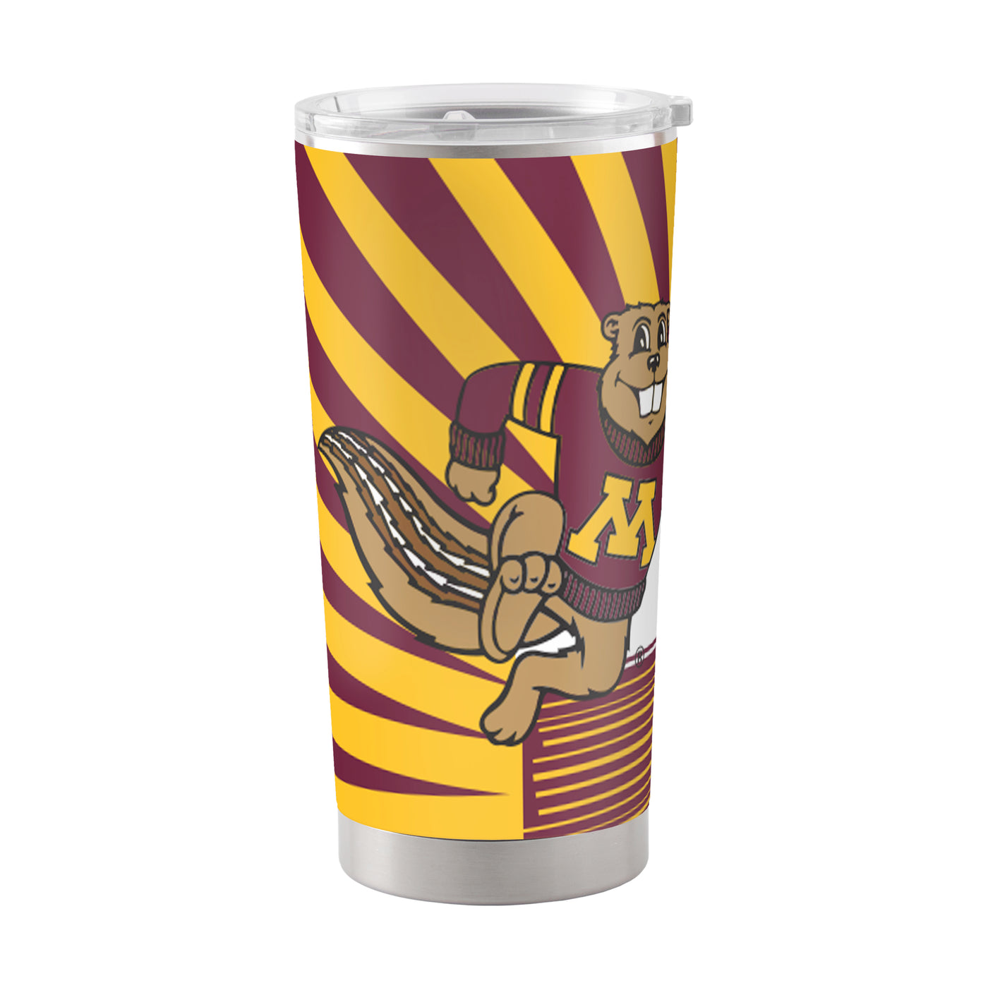 Minnesota 20oz Mascot Stainless Tumbler