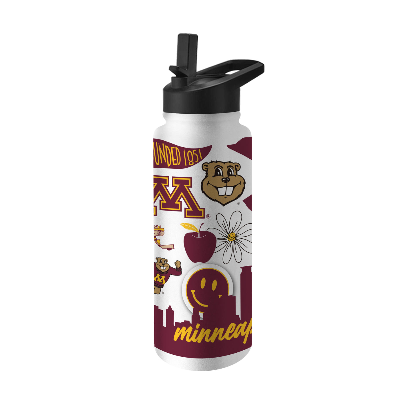 Minnesota 34oz Native Quencher Bottle - Logo Brands