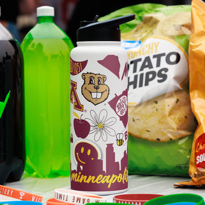 Minnesota 34oz Native Quencher Bottle - Logo Brands