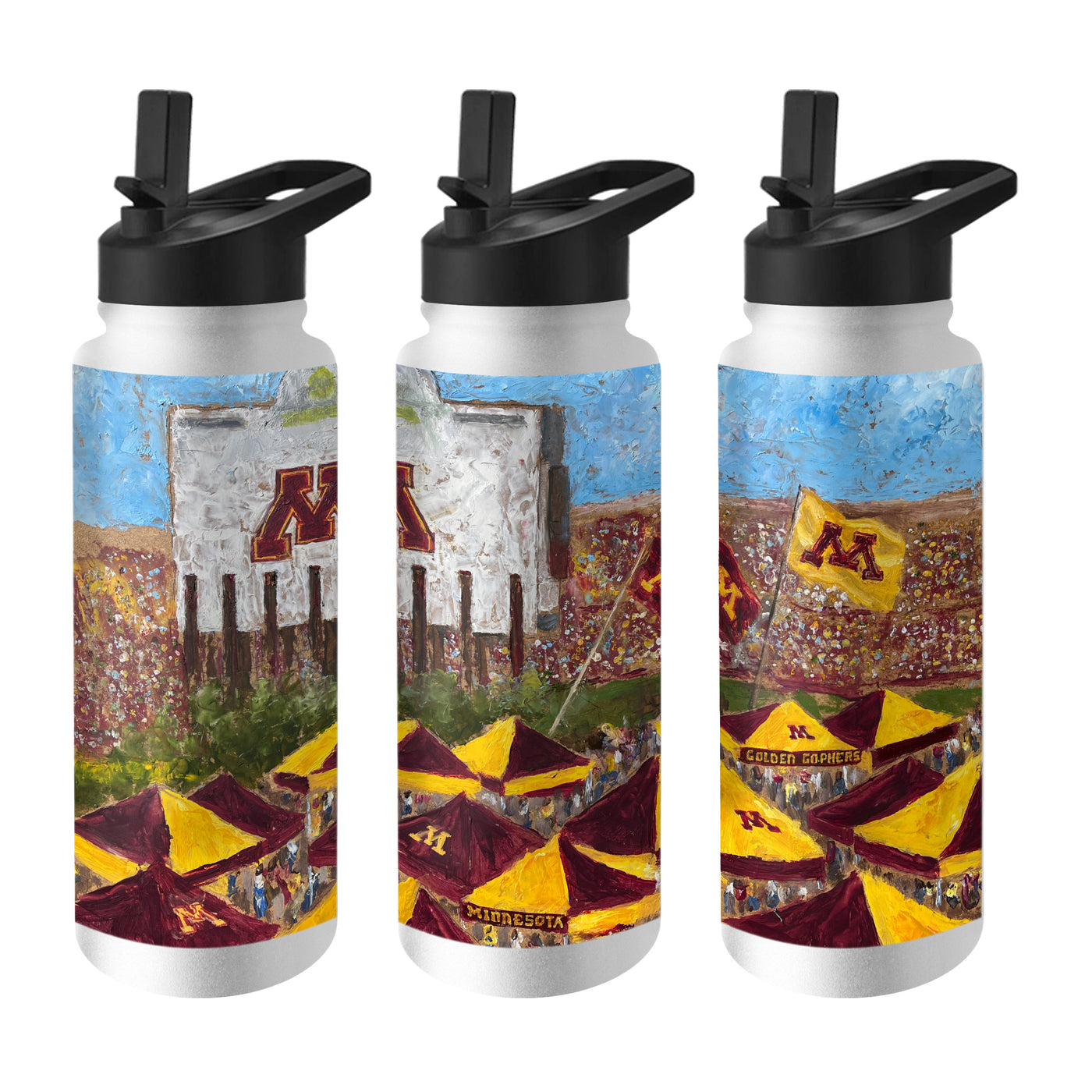 Minnesota 34oz Collector Quencher Bottle