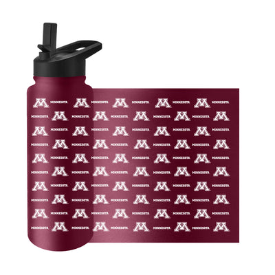 Minnesota 34oz Step and Repeat Quencher Bottle