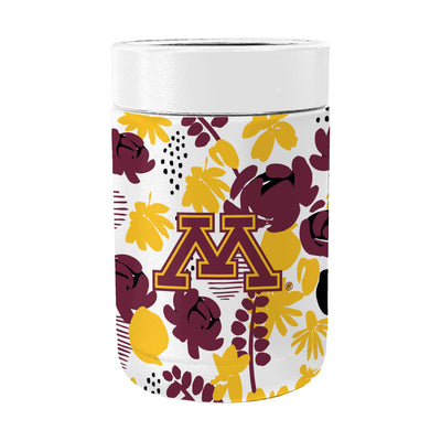 Minnesota Floral Powder Coat Coolie