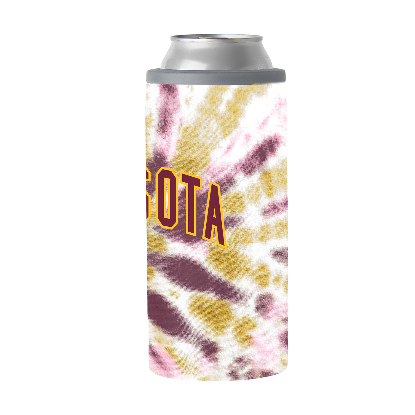 Minnesota Vault 12oz Tie Dye Slim Can Coolie