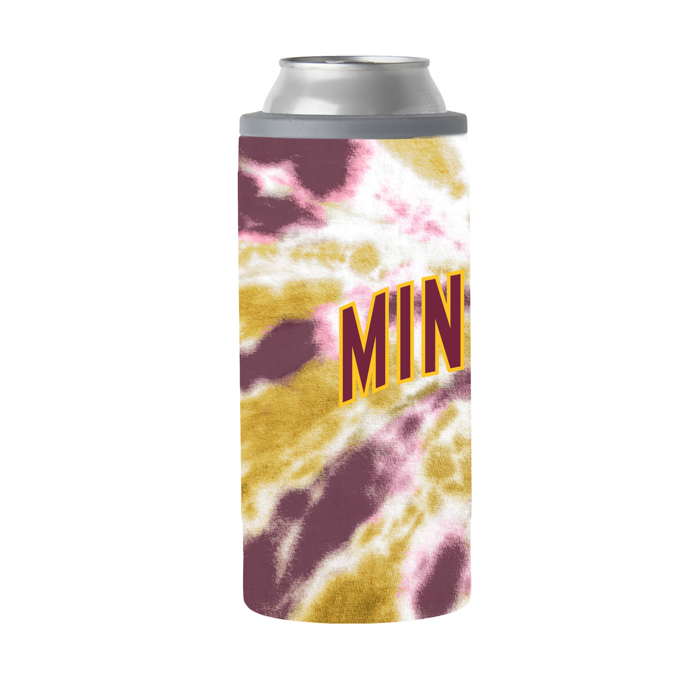 Minnesota Vault 12oz Tie Dye Slim Can Coolie