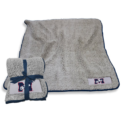 Ole Miss M Lockup Frosty Feece - Logo Brands