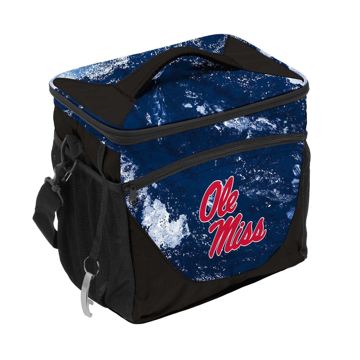 Ole Miss 24 Camo Can Cooler