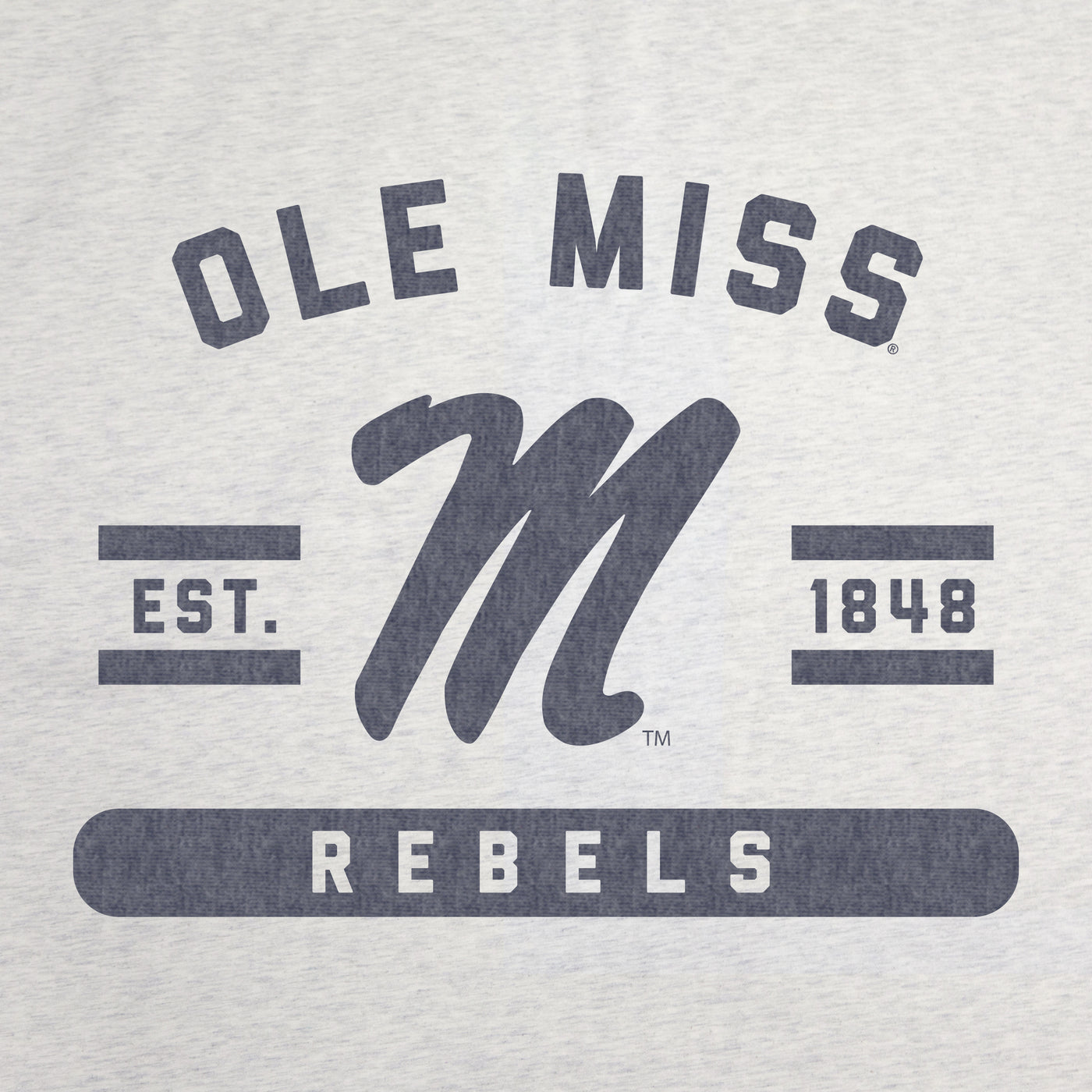 Ole Miss Oatmeal Sweatshirt Blanket