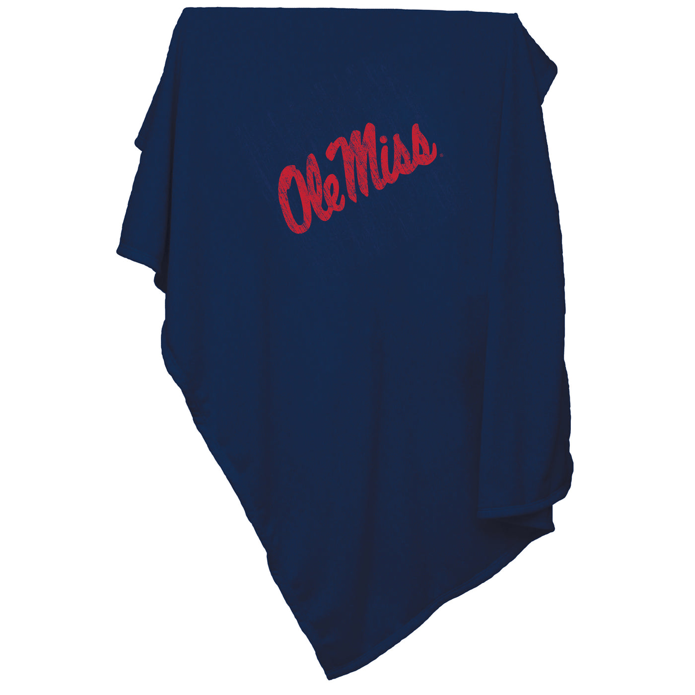 Ole Miss Sweatshirt Blanket (Screened)