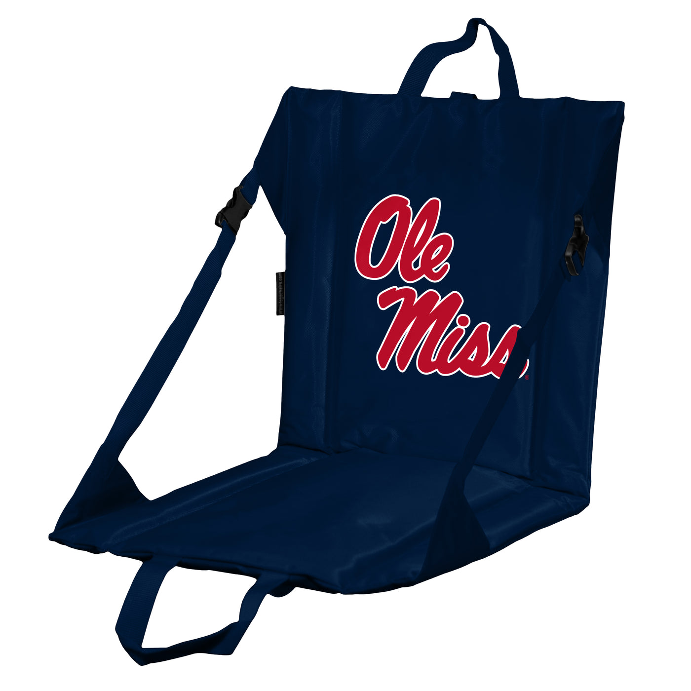 Ole Miss Stacked Navy Stadium Seat