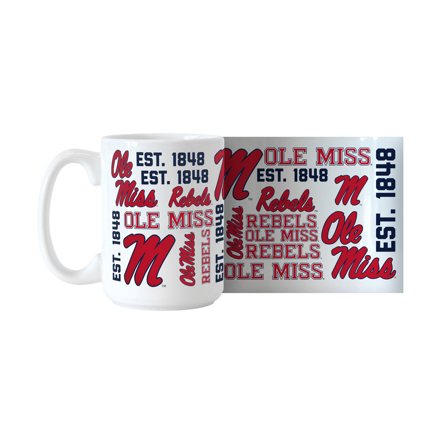 Ole Miss 15oz Spirit Sublimated Mug