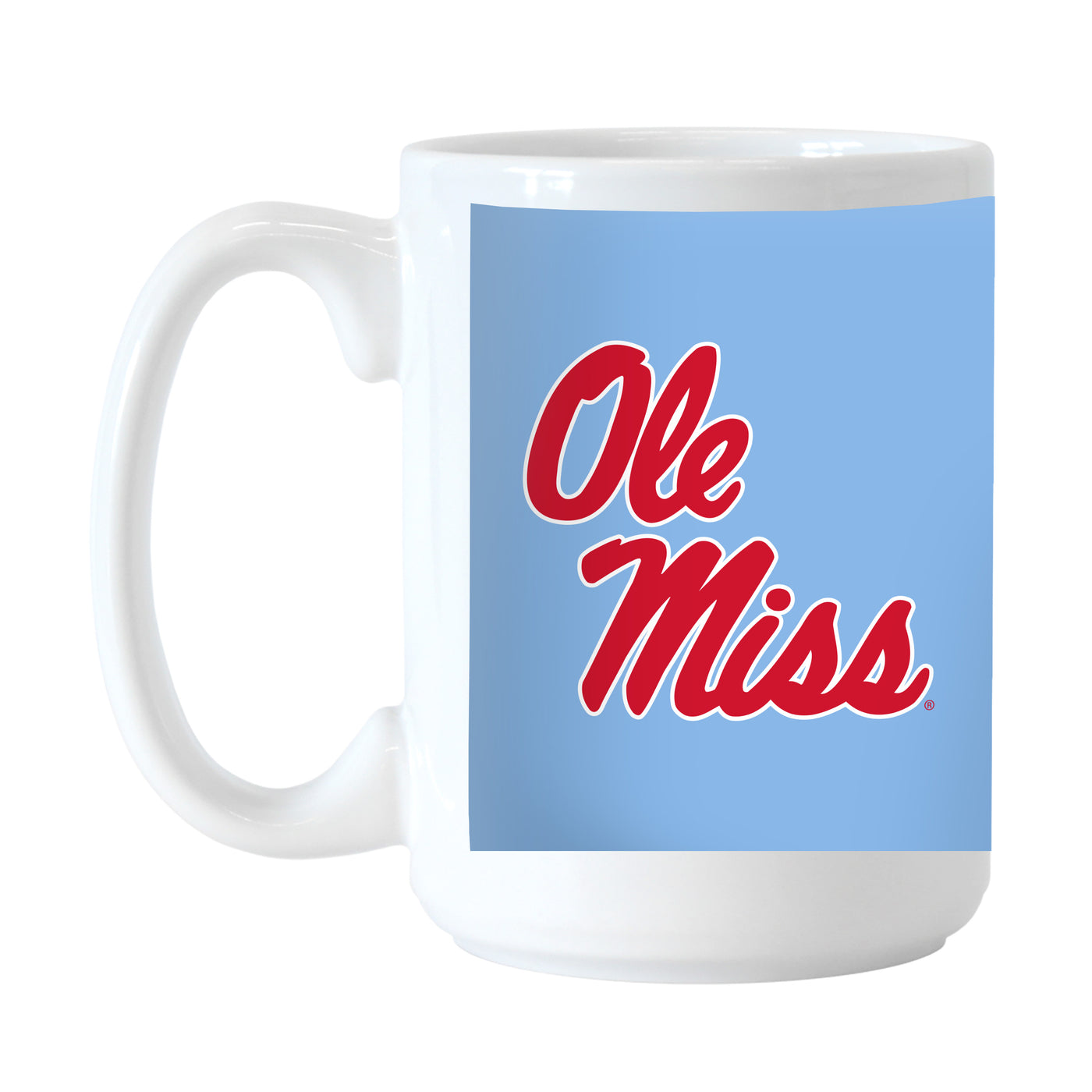 Ole Miss 15oz Powder Sublimated Mug