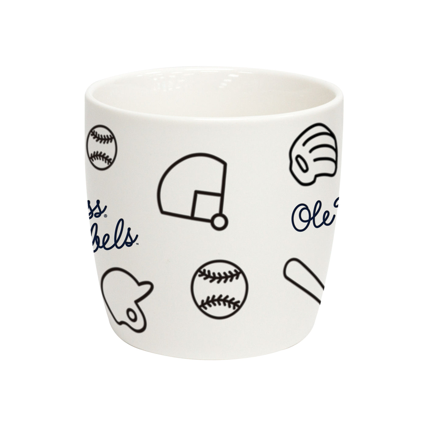 Ole Miss 18oz Baseball Playmaker Mug