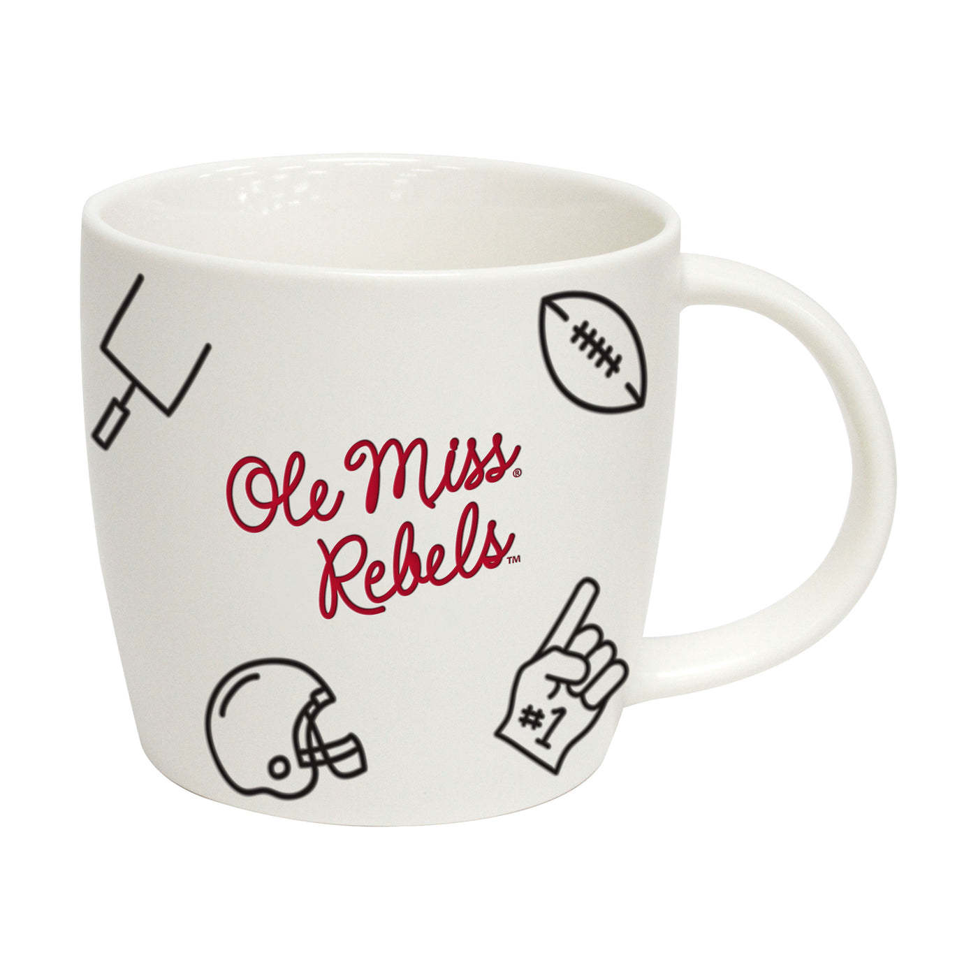 Ole Miss 18oz Playmaker Mug