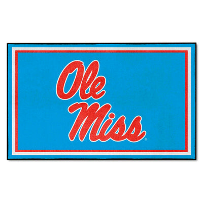 University of Mississippi - Ol 4x6 Rug