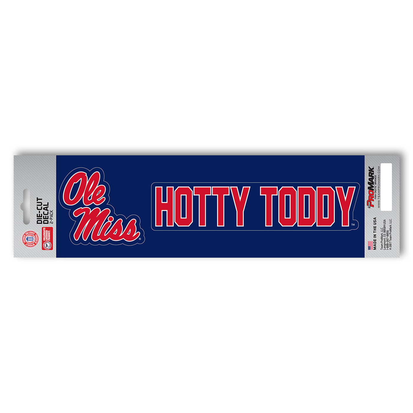 University of Mississippi - Ol Team Slogan Decal
