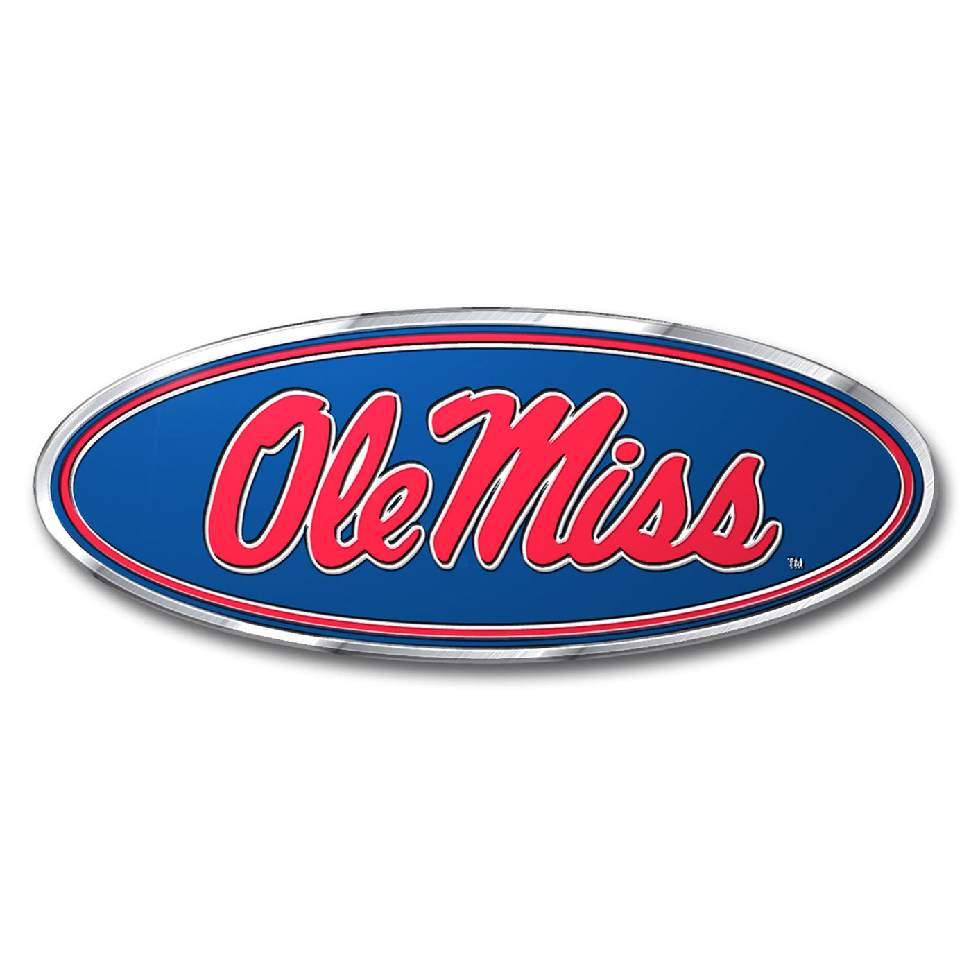 University of Mississippi - Ol Embossed Color Emblem