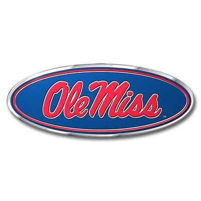 University of Mississippi - Ol Embossed Color Emblem