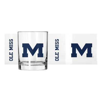 Ole Miss 14oz Gameday Rocks Glass