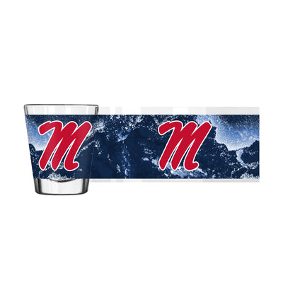 Ole Miss 2oz Camo Shot Glass