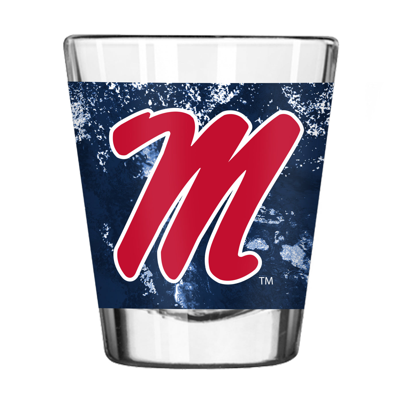 Ole Miss 2oz Camo Shot Glass