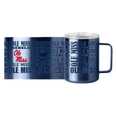 Ole Miss 15oz Replay Stainless Steel Mug