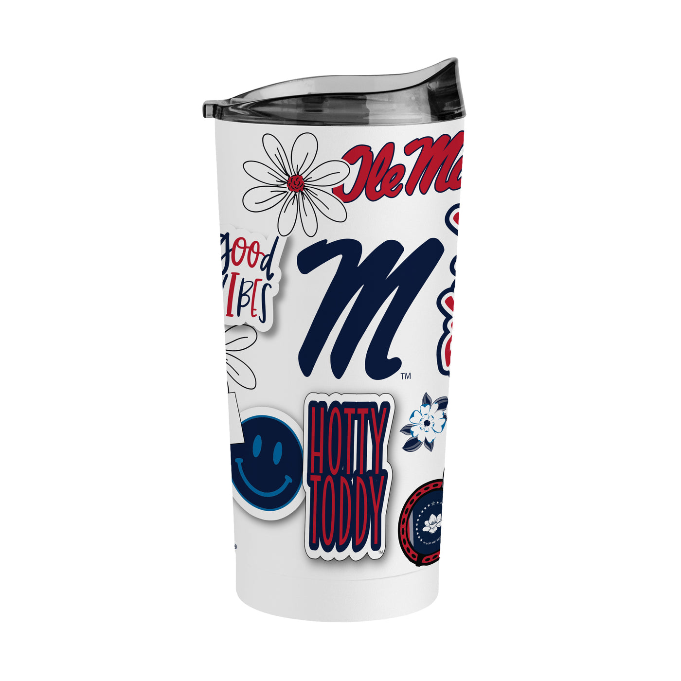 Ole Miss 20oz Native Powder Coat Tumbler