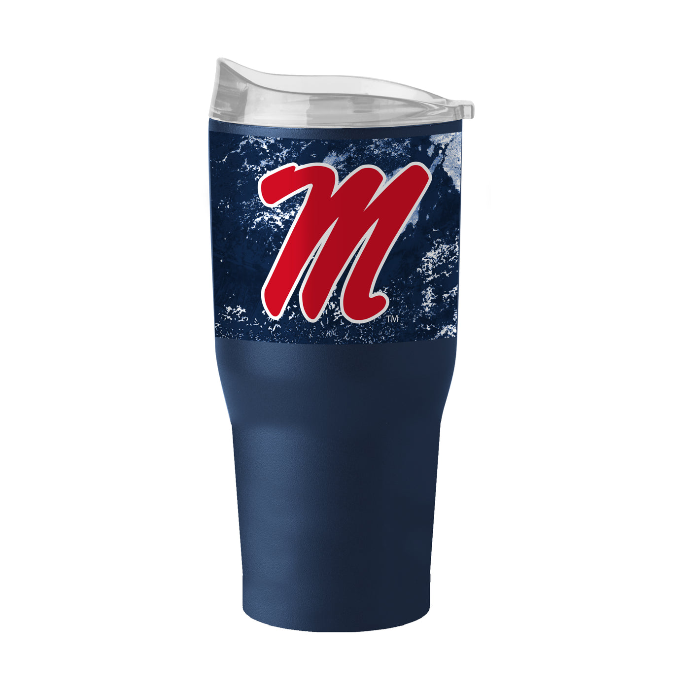 Ole Miss 30oz Camo Powder Coat Tumbler