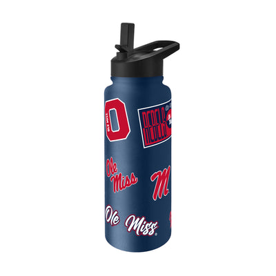 Ole Miss 34oz Dreamweave Quencher Bottle