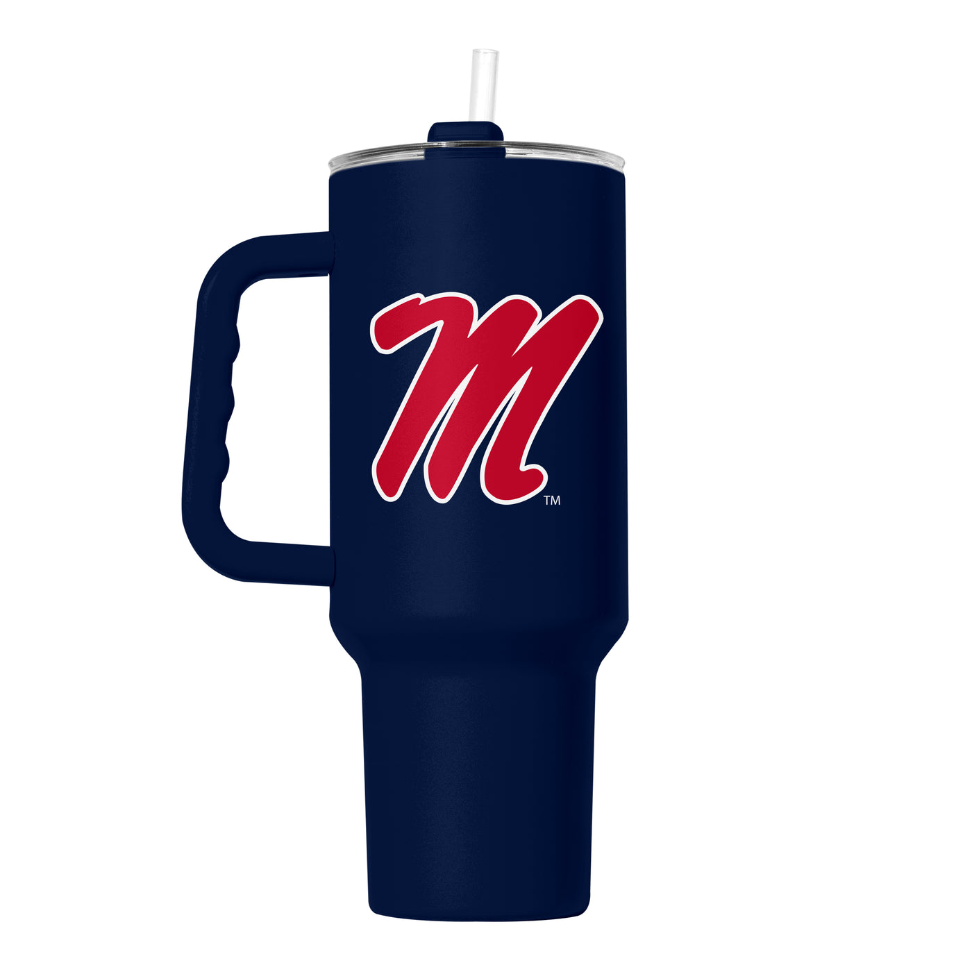 Ole Miss 40oz Flipside Powder Coat Tumbler - Logo Brands