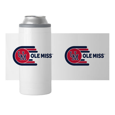 Ole Miss 12oz Whirl Slim Can Coolie