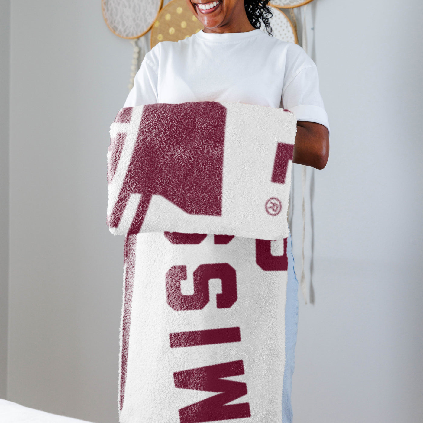 Mississippi State Luxe Prime Dreams Throw
