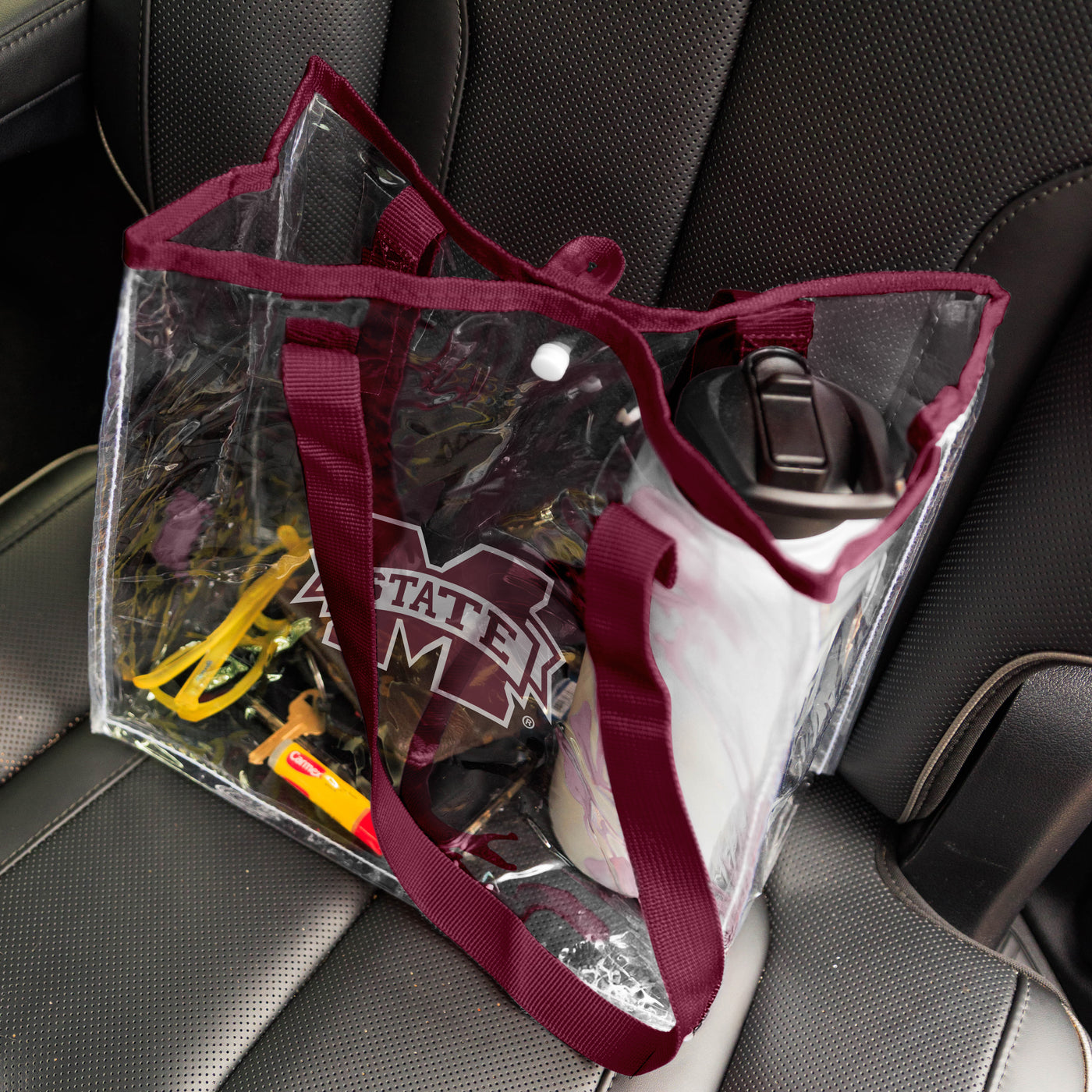 Mississippi State Stadium Clear Tote - Logo Brands