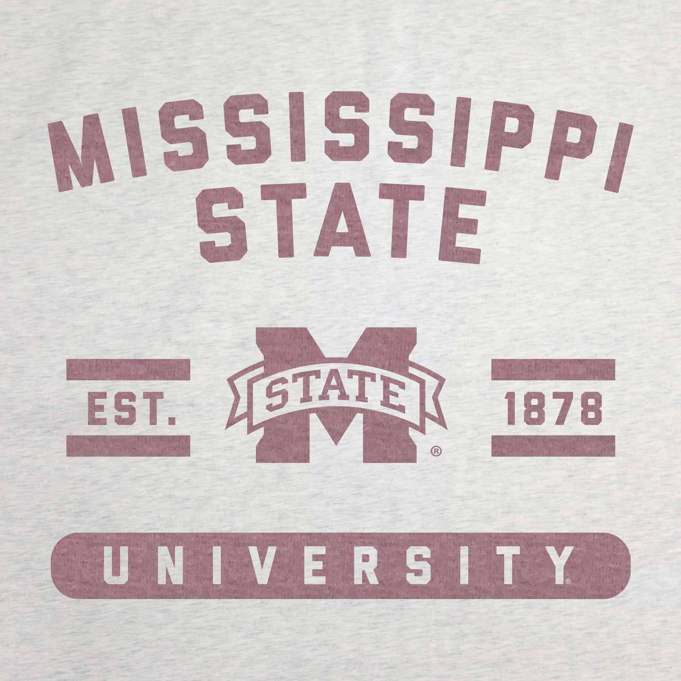 Mississippi State Oatmeal Sweatshirt Blanket