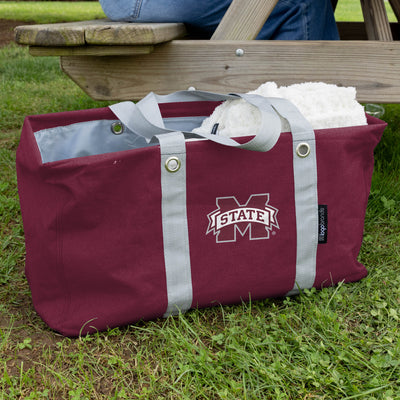 Mississippi State Crosshatch Picnic Caddy - Logo Brands
