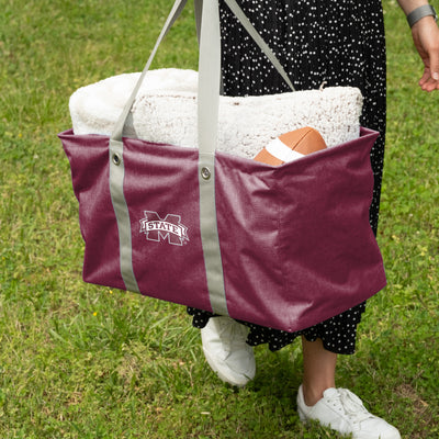 Mississippi State Crosshatch Picnic Caddy - Logo Brands