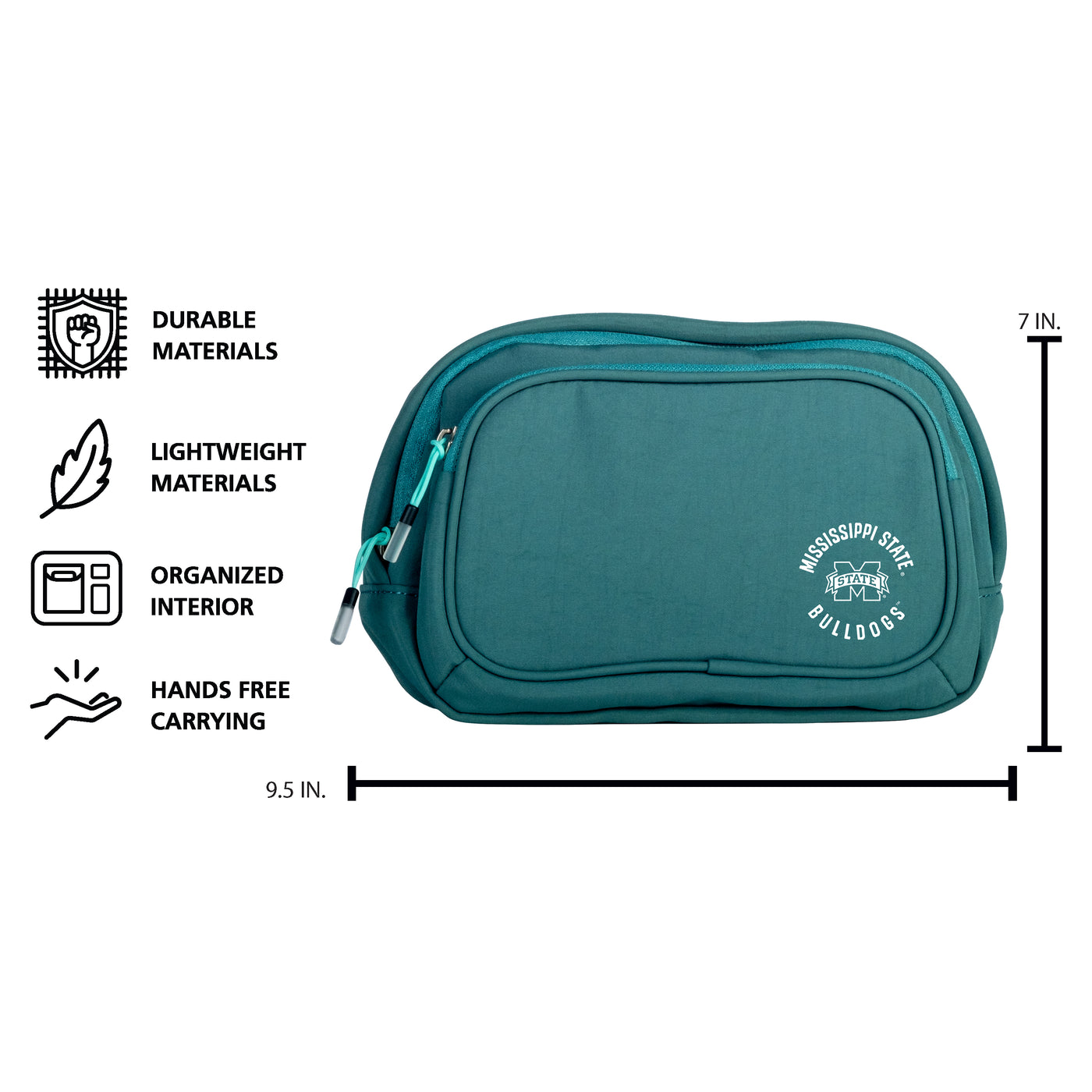 Mississippi State Everyday Jade Belt Bag