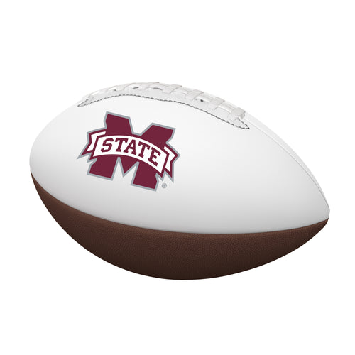 Mississippi State Mini-Size Autograph Football by Logo Brands, recreation football with visible autograph details.