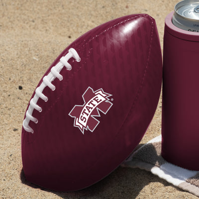 Mississippi State Carbon Fiber Mini Glossy Football