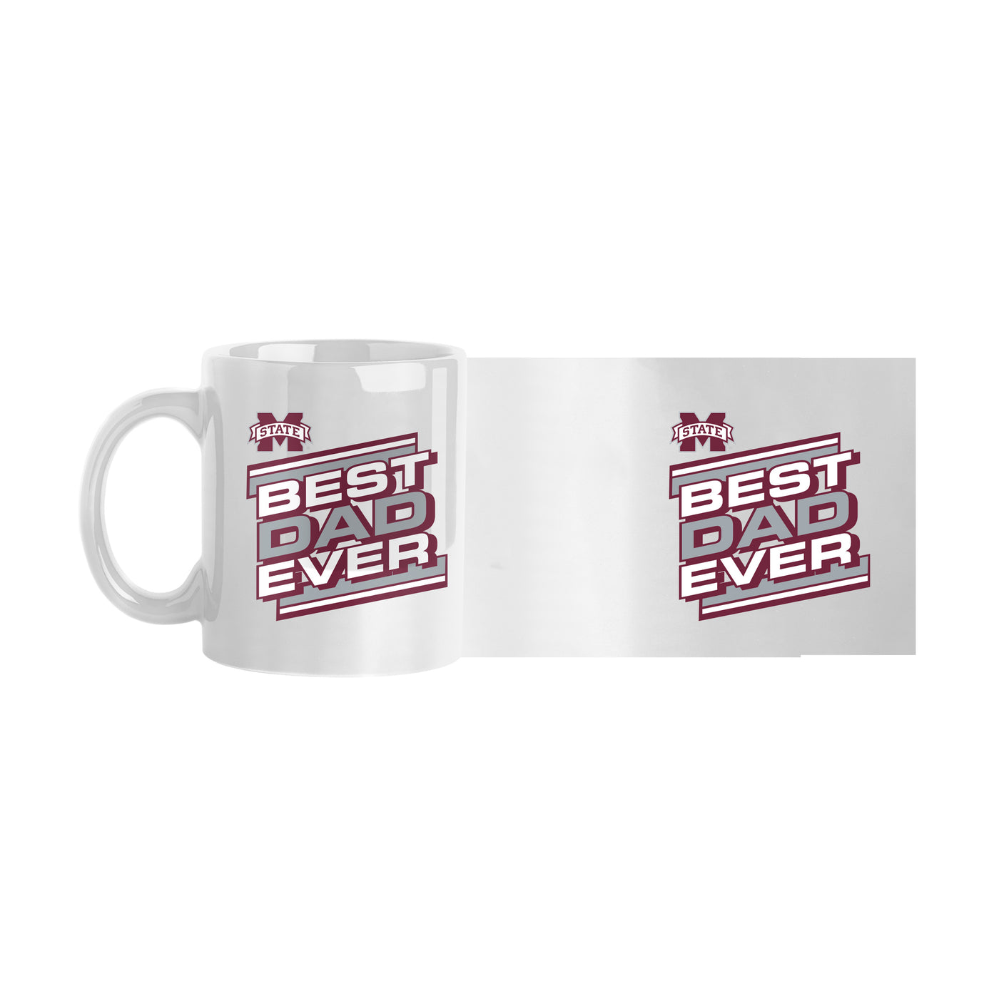 Mississippi State 11oz Best Dad Ever Sublimated Mug